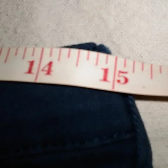 GLORIA VANDERBILT AMANDA JEANS    TURQUOISE   SIZE 14 AVG - Picture 8 of 10